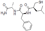 CAS#: 120020-30-6， (2S)-N-[(2S)-1-[[(2S)-1-Amino-1-Oxopropan-2-Yl]Amino]-1-Oxo-3-Phenylpropan-2-Yl]-4-Methyl-2-(Sulfanylmethyl)Pentanamide