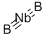 structure of CAS# 12007-29-3, Niobium Boride (Nbb2)