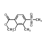 CAS#: 120100-04-1， Methyl 2-Chloro-3-Methyl-4-(Methylsulfonyl)Benzoate