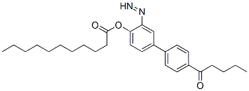 CAS#: 120103-04-0， [4-(4-Pentanoylphenyl)Diazenylphenyl] Undecanoate