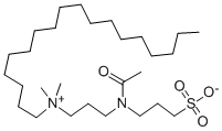 CAS#: 120139-55-1， N-[3-[Acetyl(3-Sulfopropyl)Amino]Propyl]-N,N-Dimethyl-1-Octadecanaminium Inner Salt