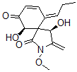 CAS#: 120142-46-3， (1R,6R,10E)-1,6-Dihydroxy-3-Methoxy-2-Methylidene-10-Propylidene-3-Azaspiro[4.5]Dec-8-Ene-4,7-Dione