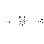 structure of CAS# 12022-02-5, Diammonium Heptafluorotantalate(2-);AMMONIUMHEPTAFLUOROTANTALATE;Diammonium heptafluorotantalate(2-);Diammoniumheptafluortantalat(2-)