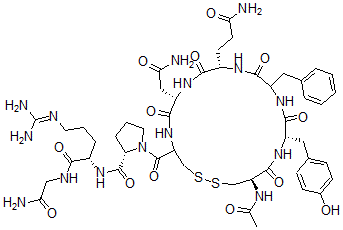 CAS#: 120302-31-0， N-acetyl-arginine(8)-Vasopressin