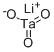 structure of CAS# 12031-66-2, Lithium tantalum oxide;Lithium Tantalate(V);Lithium Tantalum Oxide;Lithium Tantalum Oxide (Litao3)