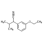 CAS#: 120352-96-7， 2-(3-Ethoxyphenyl)-3-Methylbutanenitrile