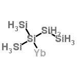 structure of CAS# 12039-89-3, (2-Silyl-2-Tetrasilanyl)Ytterbium