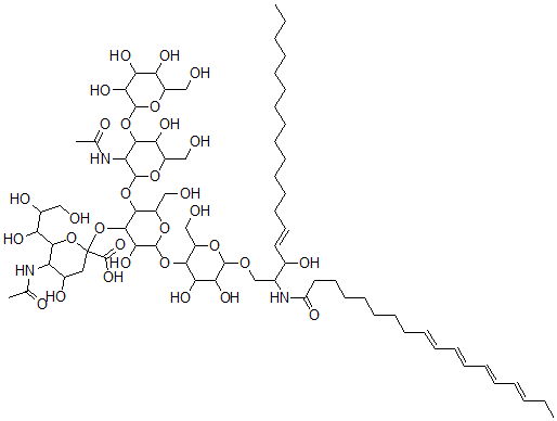 CAS#: 120418-73-7， N-Parinaroylganglioside G(M1)