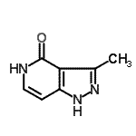 CAS#: 120422-92-6， 3-Methyl-1,5-Dihydro-4H-Pyrazolo[4,3-c]Pyridin-4-One