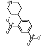 CAS#: 120447-45-2， 4-(2,4-Dinitrophenyl)Piperidine