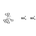 CAS#: 12051-87-5， Diammonium Hexachlororhenate(2-)