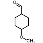 CAS#: 120552-57-0， 4-Methoxycyclohexanecarbaldehyde