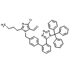 CAS#: 120568-18-5， 2-Butyl-4-Chloro-1-{[2'-(1-Trityl-1H-Tetrazol-5-Yl)-4-Biphenylyl]Methyl}-1H-Imidazole-5-Carbaldehyde