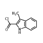 CAS#: 120608-03-9， 3-Methyl-1H-Indole-2-Carbonyl Chloride