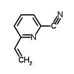 CAS#: 120613-15-2， 6-Vinyl-2-Pyridinecarbonitrile