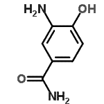 CAS#: 120629-58-5， 3-Amino-4-Hydroxy-Benzamide