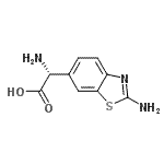 CAS#: 120709-11-7， (2R)-Amino(2-Amino-1,3-Benzothiazol-6-Yl)Acetic Acid