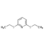 CAS#: 120716-68-9， 2,6-Bis(Ethylsulfanyl)Pyridine