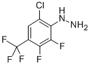 结构式 CAS# 120769-98-4, [6-氯-2,3-二氟-4-(三氟甲基)苯基]-肼