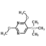 CAS#: 120825-36-7， 2,4-Dimethoxy-5-(Trimethylstannyl)Pyrimidine