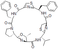 CAS#: 120853-16-9， (7R,11R,14S)-14-Demethyl-7-De(1-Methylpropyl)-10,11-Dihydro-7-(1-Methylethyl)-14-Phenylmethylulicyclamide