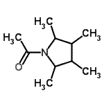 CAS#: 120893-00-7， 1-(2,3,4,5-Tetramethyl-1-Pyrrolidinyl)Ethanone