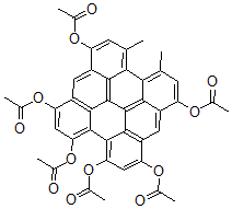 CAS#: 120907-97-3, Desoxohypericin Hexaacetate