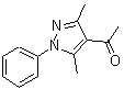 CAS#: 1210-43-1， 1-(3,5-Dimethyl-1-Phenyl-1H-Pyrazol-4-Yl)Ethanone