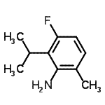 CAS#: 121286-46-2， 3-Fluoro-2-Isopropyl-6-Methylaniline
