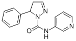 CAS#: 121306-87-4， 5-Phenyl-N-(3-Pyridinyl)-4,5-Dihydro-1H-Pyrazole-1-Carboxamide