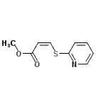 CAS#: 121307-84-4， Methyl (2Z)-3-(2-Pyridinylsulfanyl)Acrylate