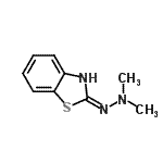 CAS#: 121343-91-7， 2-(2,2-Dimethylhydrazino)-1,3-Benzothiazole