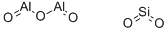 结构式 CAS# 12141-46-7, 铝硅酸盐