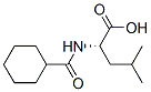 结构式 CAS# 121428-84-0, N-环己烷甲酰基亮氨酸
