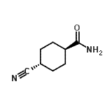 CAS#: 121487-71-6， trans-4-Cyanocyclohexanecarboxamide