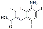 CAS#: 1215-70-9， (2E)-2-[(3-Amino-2,4,6-Triiodophenyl)Methylidene]Butanoic Acid