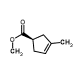 CAS#: 121521-07-1， Methyl (1R)-3-Methyl-3-Cyclopentene-1-Carboxylate