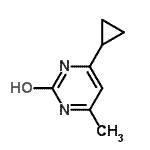 CAS#: 121553-48-8， 4-Cyclopropyl-6-Methyl-2(1H)-Pyrimidinone