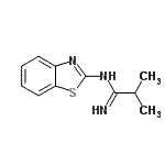 CAS#: 121577-78-4， N-(1,3-Benzothiazol-2-Yl)-2-Methylpropanimidamide
