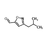 CAS#: 121604-55-5， 3-Isobutyl-1,2-Oxazole-5-Carbaldehyde