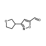 CAS#: 121604-64-6， 3-(Tetrahydro-3-Furanyl)-1,2-Oxazole-5-Carbaldehyde
