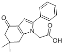 structure of CAS# 121626-22-0, 2-(6,6-Dimethyl-4-Oxo-2-Phenyl-5,7-Dihydroindol-1-Yl)Acetate;2-(4-Keto-6,6-Dimethyl-2-Phenyl-5,7-Dihydroindol-1-Yl)Acetate;2-(6,6-Dimethyl-4-Oxo-2-Phenyl-5,7-Dihydroindol-1-Yl)Ethanoate;Zinc00049520