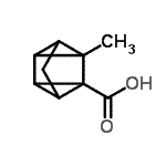 CAS#: 121676-03-7， 5-Methyltetracyclo[3.2.0.0<Sup>2,7</Sup>.0<Sup>4,6</Sup>]Heptane-1-Carboxylic Acid