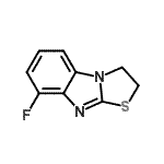 CAS#: 121712-06-9， 8-Fluoro-2,3-Dihydro[1,3]Thiazolo[3,2-a]Benzimidazole
