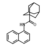 CAS#: 121768-37-4， N-(1-Naphthyl)-1-Adamantanecarboxamide