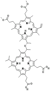 CAS#: 121806-85-7， Protoporphyrin Dimethyl Ester Hematoporphyrin Ether
