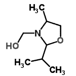 CAS#: 121898-70-2， (2-Isopropyl-4-Methyl-1,3-Oxazolidin-3-Yl)Methanol