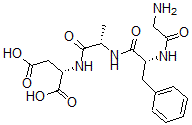 CAS#: 121912-19-4， N-(N-(N-glycyl-D-phenylalanyl)-L-alanyl)-L-Aspartic acid