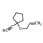 CAS#: 121983-06-0， 1-(Allyloxy)-1-Ethynylcyclopentane