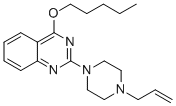 CAS#: 122009-54-5， 4-Pentoxy-2-(4-Prop-2-Enylpiperazin-1-Yl)Quinazoline
